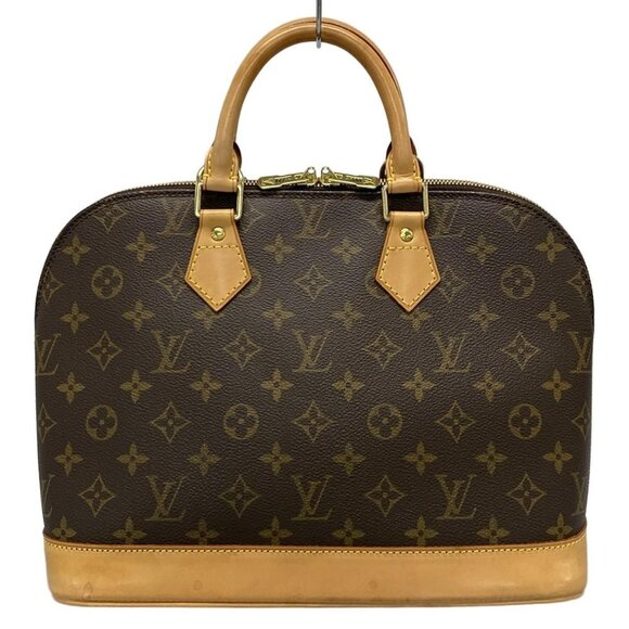 Auth LOUIS VUITTON Alma M51130 Monogram FL0062 Handbag Monogram Canvas - Picture 1 of 15
